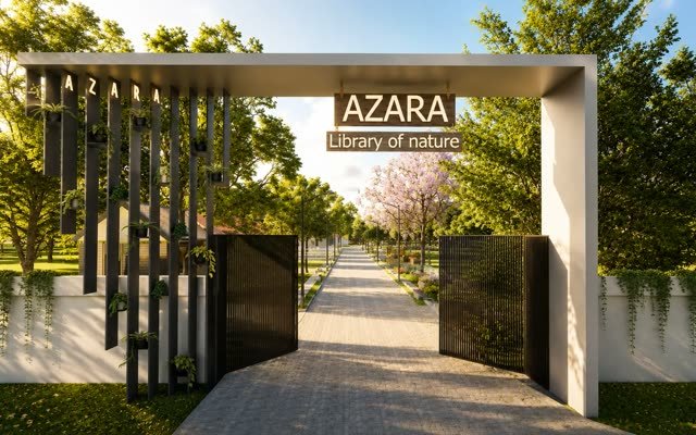 The Azara Estates entrance